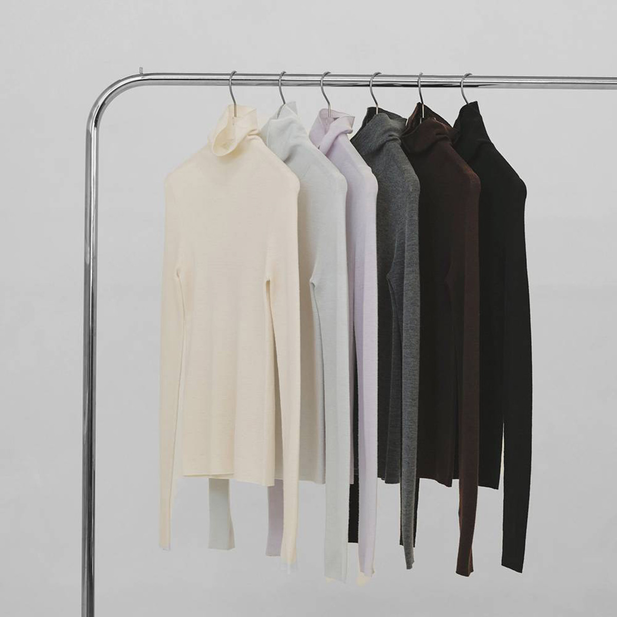 TODAYFUL メリノウール100%シームレスニット 6色カラー展開