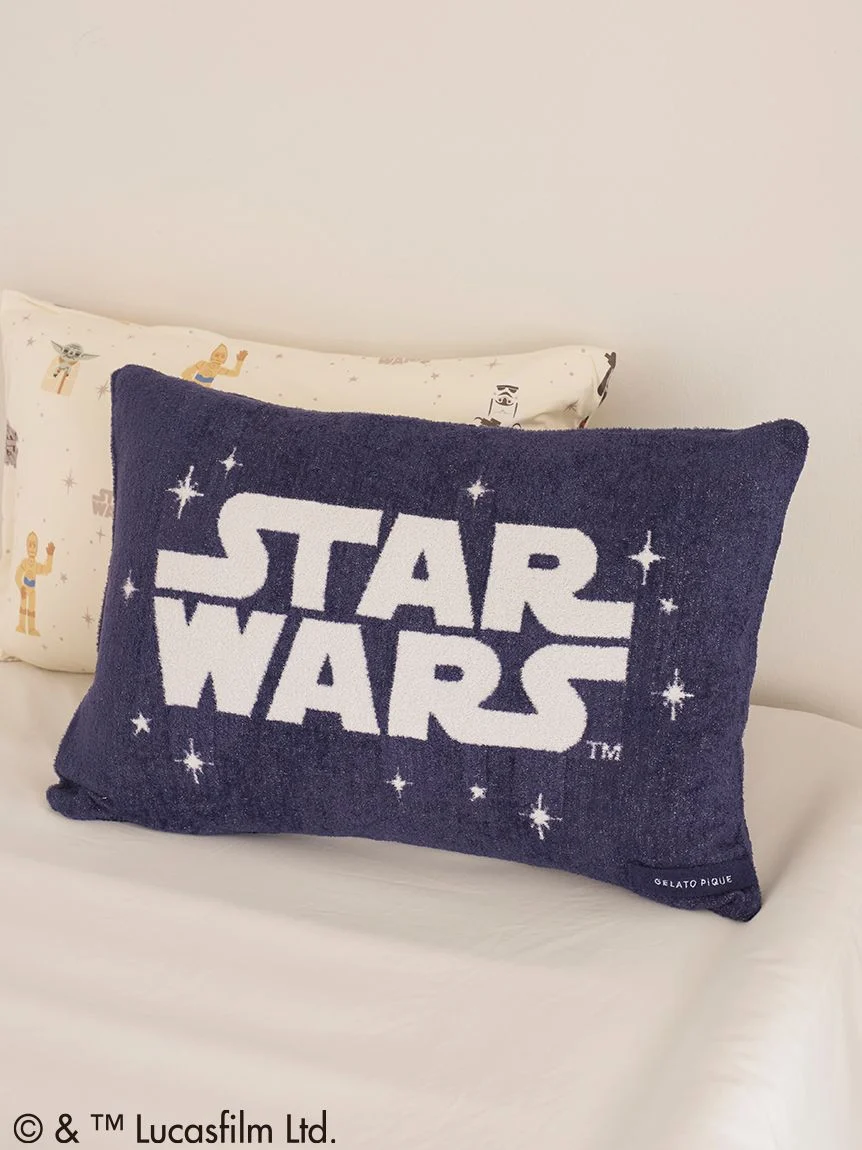 gelato pique STAR WARS ジャガードピローケース ネイビー STARWARSロゴ ソファ