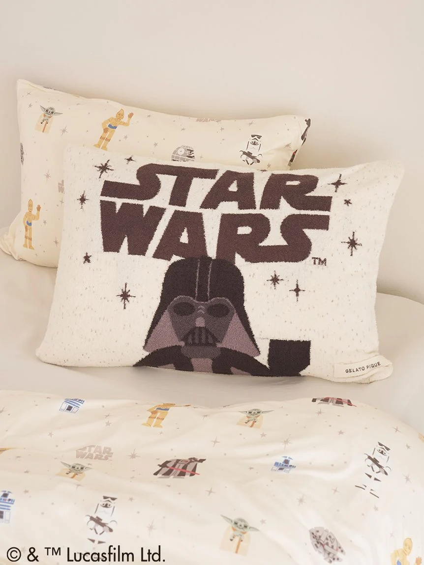 gelato pique STAR WARS ジャガードピローケース クリーム ダース・ベイダー ベッド