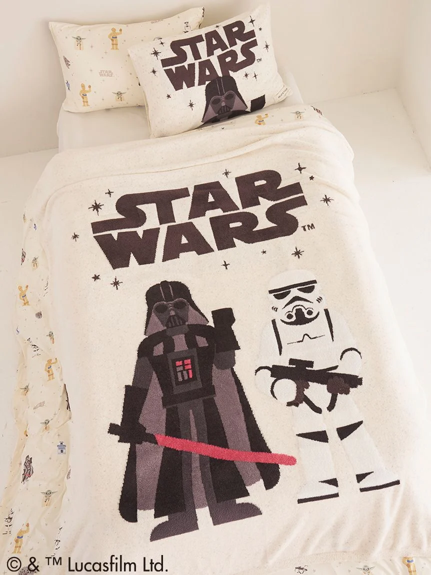 gelato pique STAR WARS ジャガードマルチカバー クリーム ダース・ベイダーとストームトルーパー