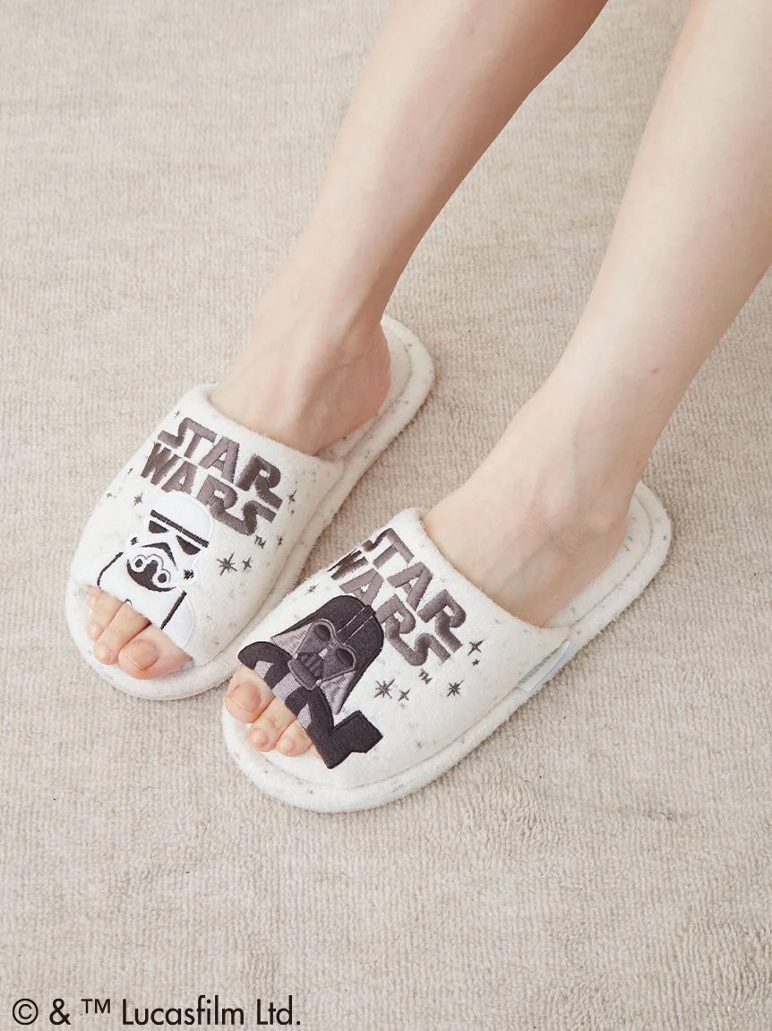 ジェラートピケ STAR WARS ルームシューズ ストームトルーパー ダースベイダー