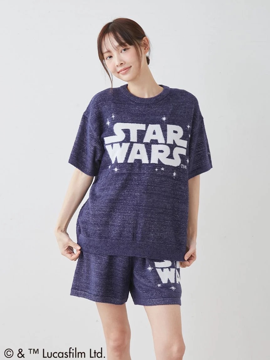 ジェラートピケ STAR WARS レディース スムーズィープルオーバー ミント C-3PO