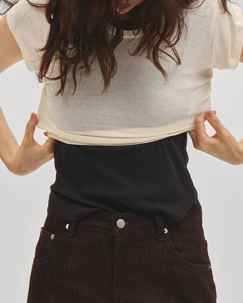 TODAYFUL Soft Fraice T-shirts 着用