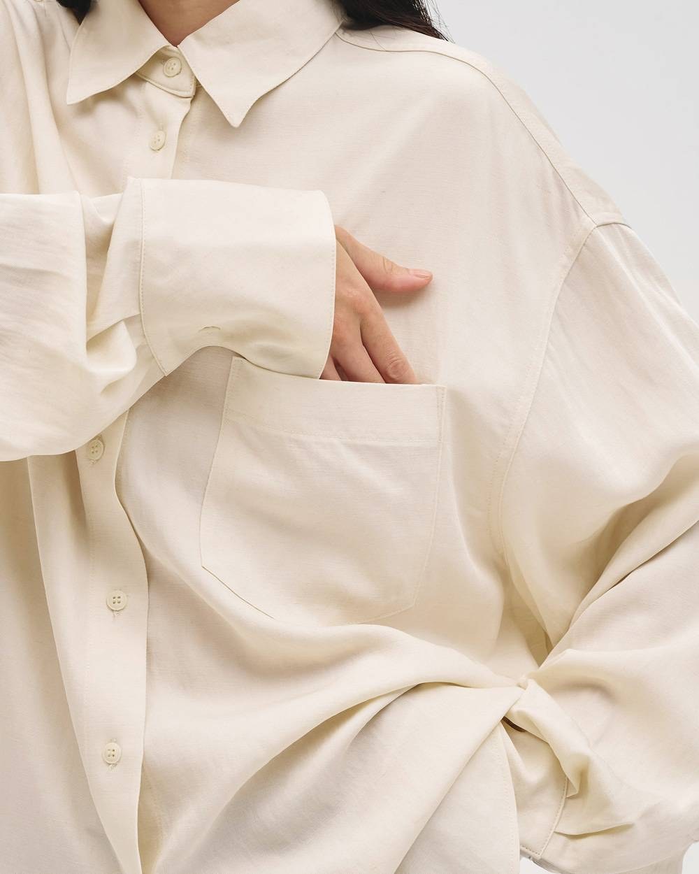 TODAYFUL Pocket Over Shirts 着用