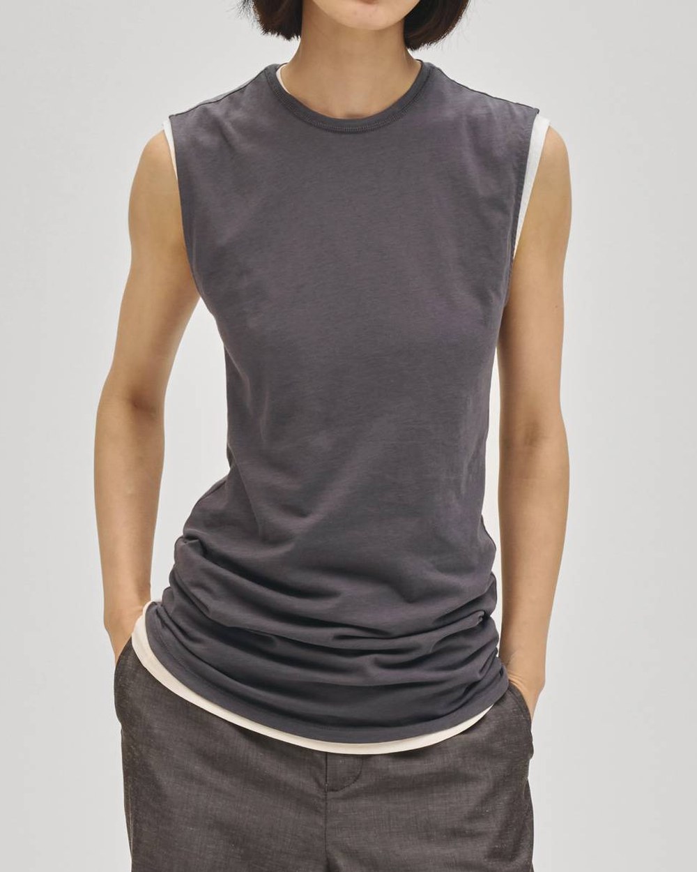 TODAYFUL Smooth Tanktop Tunic 着用