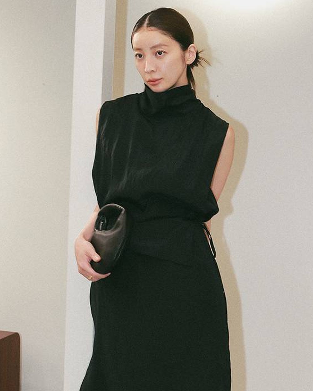 TODAYFUL Turtleneck Wrap Combinaison 着用