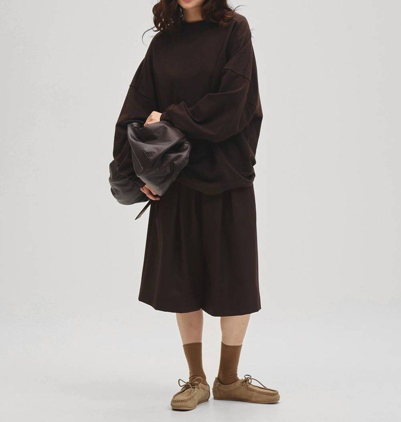 TODAYFUL Twill Bermuda Pants コーディネート