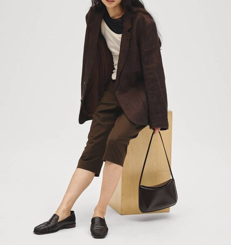 TODAYFUL Flat Lowrise Capripants コーディネート
