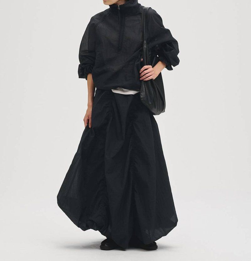 TODAYFUL Nylon Ripstop Skirt コーディネート