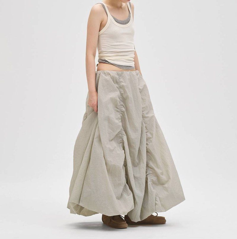 TODAYFUL Nylon Ripstop Skirt コーディネート