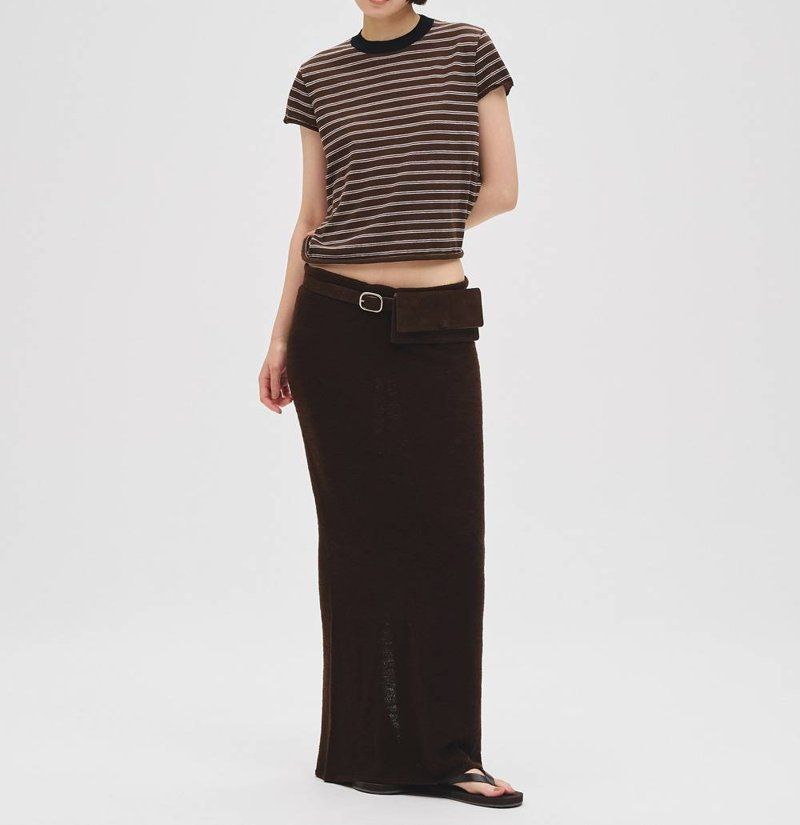 TODAYFUL Miniboucle Knit Skirt コーディネート